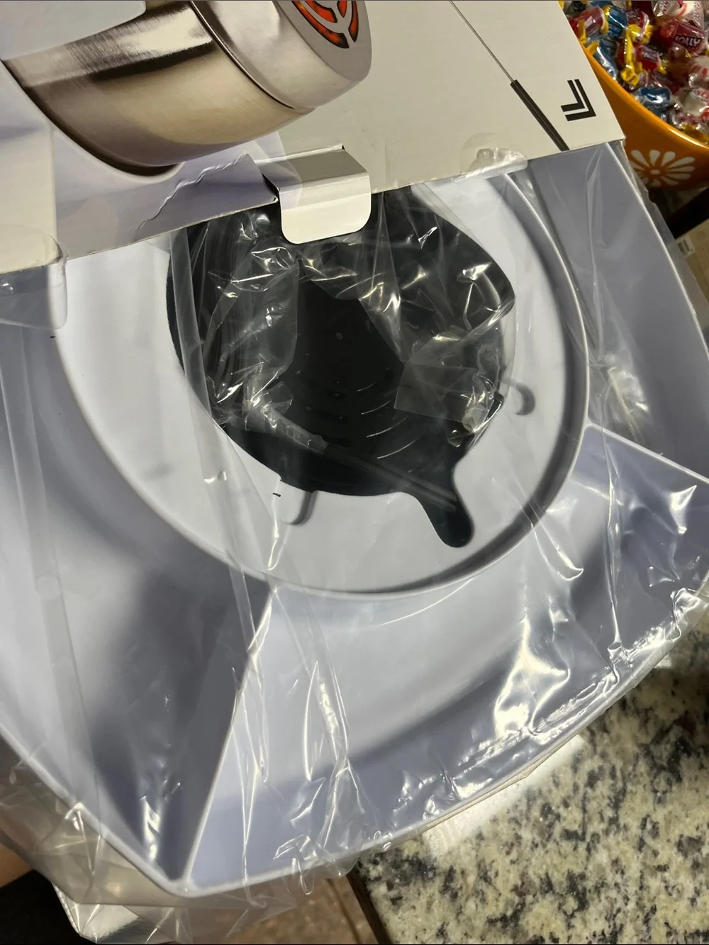 NEW Sharper Image Silver and Red S'mores Maker with Serving Tray